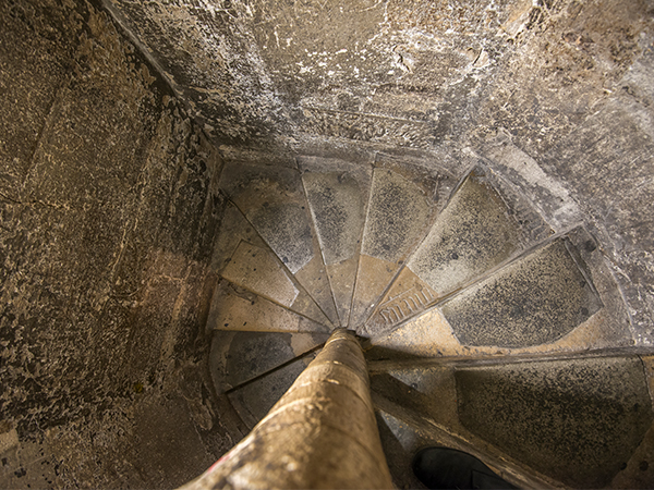 Escalier de la tour sud